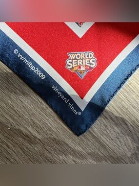 Vineyard Vines x 2009 MLB World Series Commemorative Satin Scarf Bandana